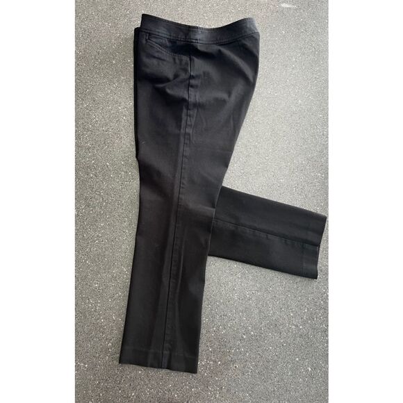CHAPS Black tailored pants size 12P - Picture 1 of 5